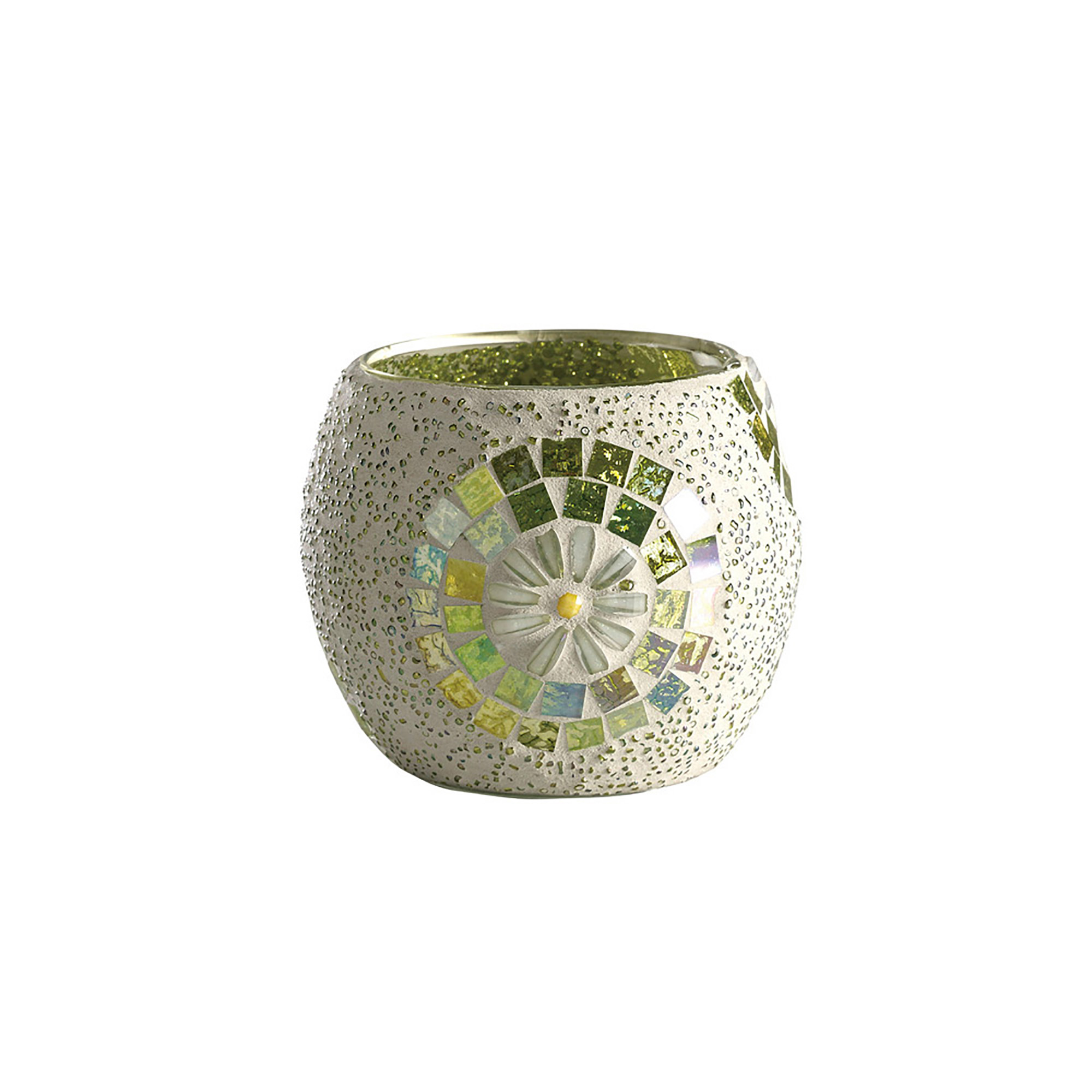 IL70274  Floretta Mosaic Candle Holder